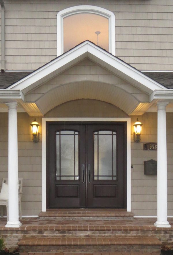 Fiberglass Entry Doors with double doors