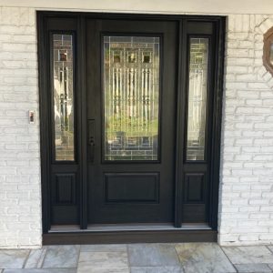 Fiberglass Entry Doors with two side panels