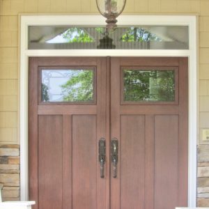 Fiberglass Entry Doors with double doors