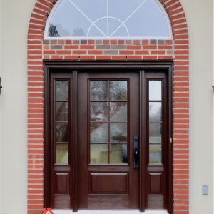 Fiberglass Entry Doors with two side panels