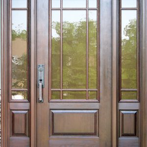 Fiberglass Entry Doors with two side panels