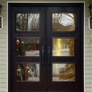 Fiberglass Entry Doors with double doors