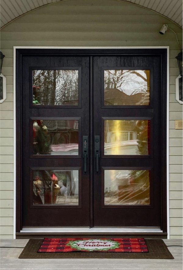 Fiberglass Entry Doors with double doors