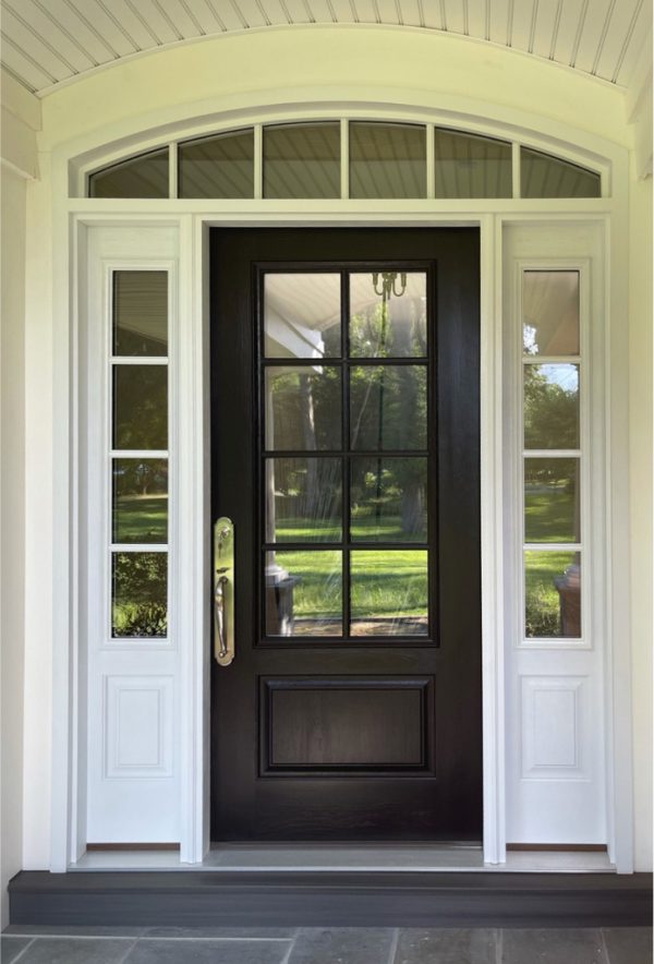 Fiberglass Entry Doors with two side panels