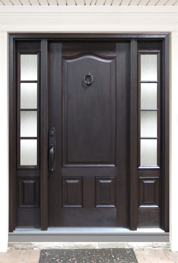 Fiberglass Entry Doors with two side panels