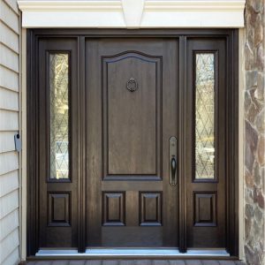 Fiberglass Entry Doors with two side panels