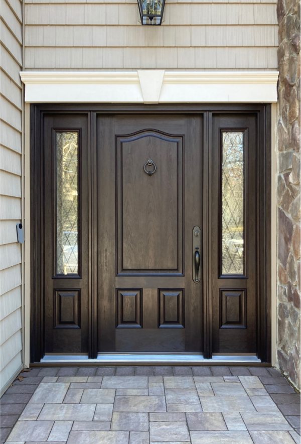 Fiberglass Entry Doors with two side panels