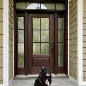 Fiberglass Entry Doors with two side panels