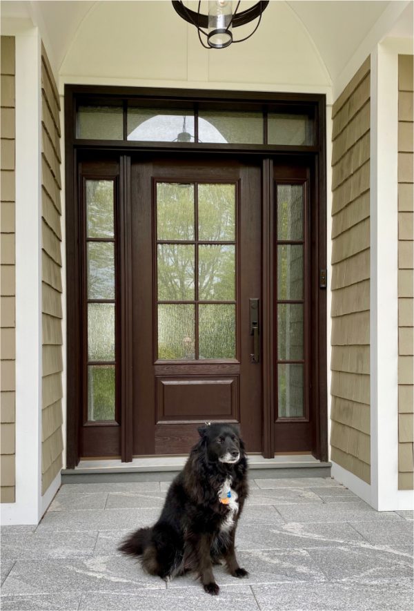 Fiberglass Entry Doors with two side panels