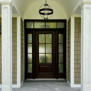 Fiberglass Entry Doors with two side panels