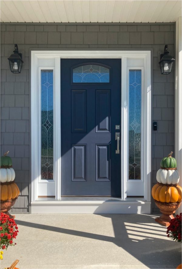 Fiberglass Entry Doors with two side panels