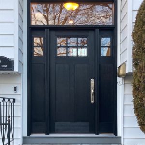 Fiberglass Entry Doors with two side panels