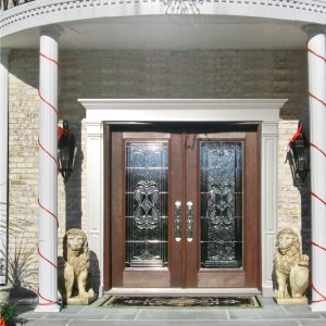 Fiberglass Entry Doors with double doors