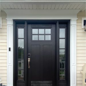 Fiberglass Entry Doors with two side panels