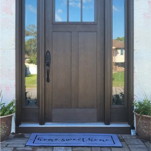 Fiberglass Entry Doors with two side panels