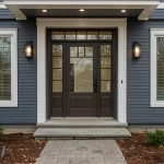 new long island home entrance